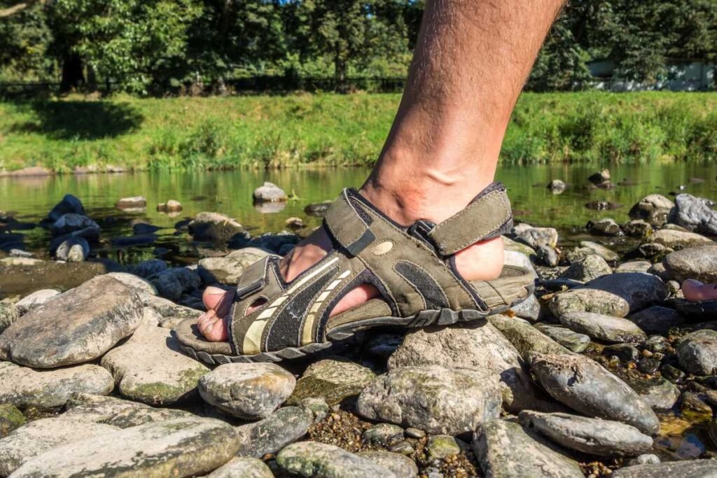 personalized men's hiking sandals